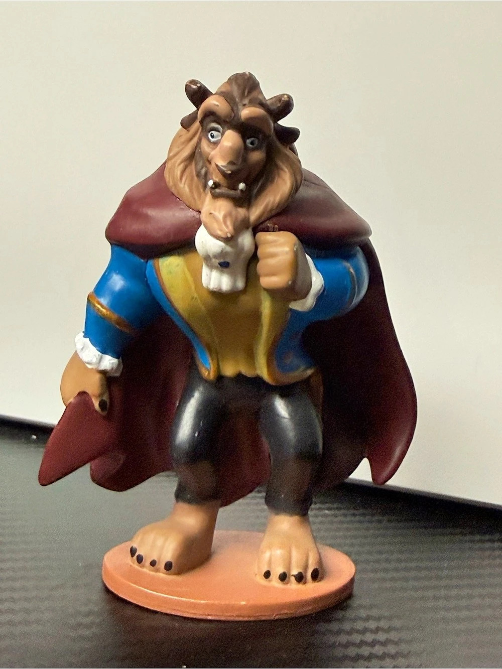 Disney Beauty and the Beast Beast Figure Cape PVC Collectible